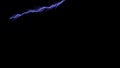 Abstract environmental backgrounds. Lightning Strike at Night Royalty Free Stock Photo