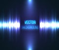 Abstract equalizer vector background