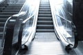 Abstract Escalator, Moving Staircase, Metro Elevator, Electric Stairway, Moving Stairs Royalty Free Stock Photo