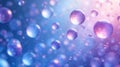 Abstract ethereal spheres floating in a vibrant, dreamy pastel gradient background, showcasing a captivating interplay of light Royalty Free Stock Photo