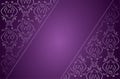 Abstract ethnic eastern style purple backgound