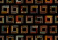 Abstract ethnic frames, seamless pattern for your design