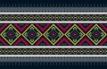 Abstract ethnic pattern design for background.