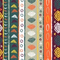 Abstract ethnic seamless pattern Royalty Free Stock Photo