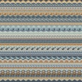 Abstract ethnic stripe pattern, vector background