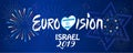 2019 Abstract Eurovision Song Contest International Music festival fireworks Israel Royalty Free Stock Photo