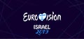 2019 Abstract Eurovision Song Contest International Music festival fireworks Israel Royalty Free Stock Photo