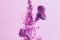 abstract exploding fluid slime structure. High quality photo