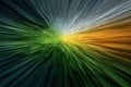 Abstract exploding light lines creating dynamic speed motion Royalty Free Stock Photo
