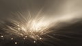 Abstract exploding light lines with sparkling bokeh effect Royalty Free Stock Photo