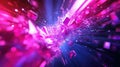 Abstract exploding light particles creating geometric burst Royalty Free Stock Photo