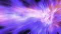 Abstract exploding light rays creating speed motion blur Royalty Free Stock Photo