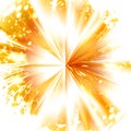 Abstract explosion