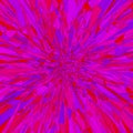 Abstract explosion background in lavender and grenadine