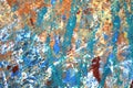 Abstract Expressionist Painted Background hand painted art