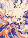 Abstract expressive art. Colorful paint stains. Gouache or acrylic painting. Explosion and splash of colors. Fluid Royalty Free Stock Photo