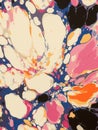 Abstract expressive artwork. Colorful paint stains. Floral gouache or acrylic painting. Explosion and splash of colors Royalty Free Stock Photo