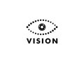 Abstract Eye Vision Logo, Creative Vision logo vector template Royalty Free Stock Photo