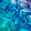 Abstract Faceted Geometric Shiny Background