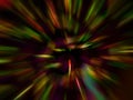 Abstract fancy colored beam and Zoom Blur. Background picture.