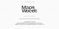 Maps Wocek font et vector illustrations