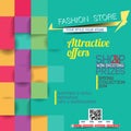 Abstract Fashion Sale Poster