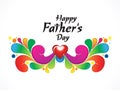 Abstract father day background Royalty Free Stock Photo