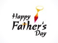 Abstract father day background Royalty Free Stock Photo