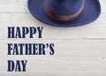 abstract father's day greeting template with copy space created with generative ai technology