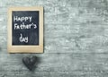 abstract father's day greeting template with copy space created with generative ai technology