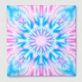 Abstract festive colorful background, Bright round Tie Dye pattern illustration. Generative AI Royalty Free Stock Photo