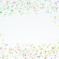 Abstract festive dotted paint splatter layout Royalty Free Stock Photo