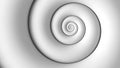 Fibonacci spiral white abstract background Royalty Free Stock Photo