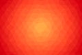 Abstract fiery orange red background image made from colored triangles