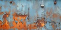Abstract figure of rusty metal peeling painted background. Royalty Free Stock Photo