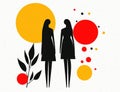 abstract figures and geometric shapes