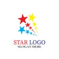 Star company logo signs symbols and busines