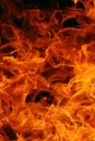 Abstract fire background