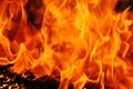 Abstract fire background