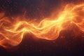 An abstract fire background, intense and artistic, design theme Royalty Free Stock Photo