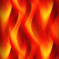 Abstract fire flame background - vector illustration Royalty Free Stock Photo