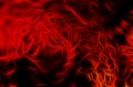 Abstract fire flames on a black background. Royalty Free Stock Photo