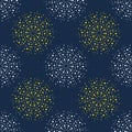 Abstract firework pattern