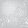 Abstract firework splash dot seamless pattern. Swirl floral petal Royalty Free Stock Photo