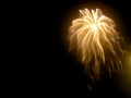 Abstract Fireworks: Unusual Veil Effect in Night Sky