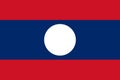 Abstract Flag Laos