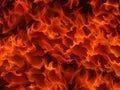 abstract flame fire texture background Royalty Free Stock Photo