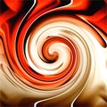 Abstract flame swirl movement