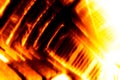 Abstract Flaming Background Royalty Free Stock Photo