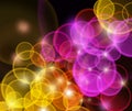 Abstract flaring background